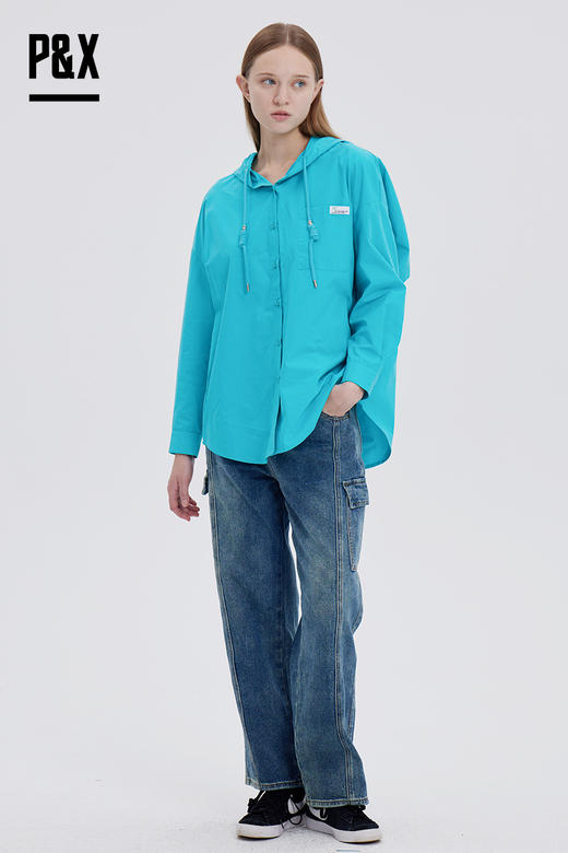 P&X设计师女装2023秋季新款 休闲牛仔裤 823310847B 蓝色 商品图5