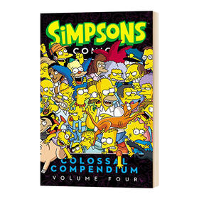 Collins柯林斯 辛普森漫画大全4 英文原版 Simpsons Comics Colossal Compendium Volume 4 英文版 进口原版英语漫画书籍 Matt Groening