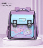 新款小学生英伦书包横版、竖版男女生防水轻便护脊双肩背包 商品缩略图8
