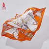 SAINTJOY/上久楷真丝方巾 双面印花真丝方巾  远航  FJS23025 商品缩略图5