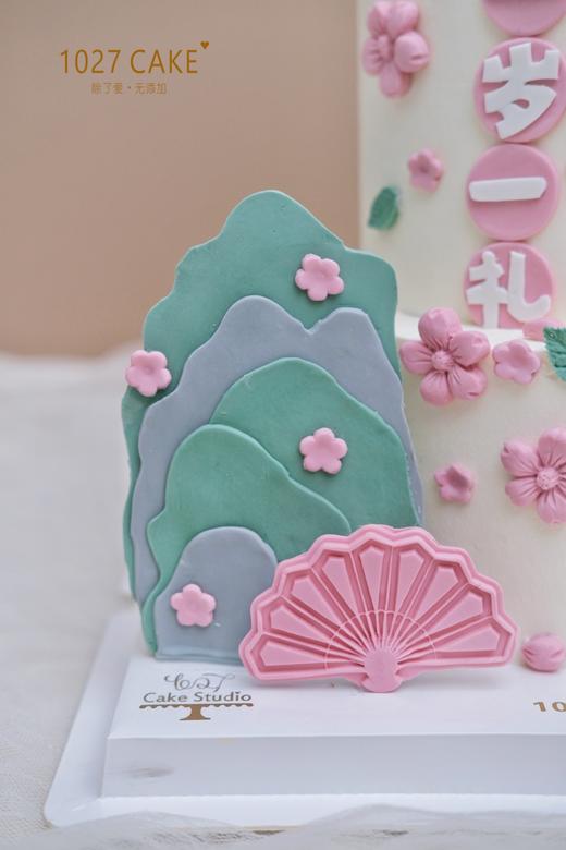 1027CAKE | 双层 新中式  国风 周岁礼 商品图5