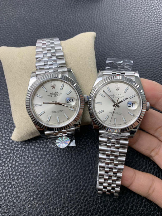 AR劳力士126334强神作v2-v3-RO LEX DATEJUST904L日志型41系列＂126334＂腕表，表壳表带运用904L铸造而成。 商品图14