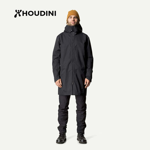 HOUDINI胡丁尼One Parka II代 唯衣男春秋防风防水保暖派克大衣冲锋衣810039 商品图11