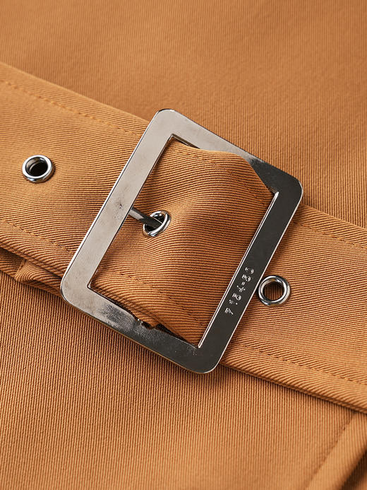 简约法式，气质简约小众百搭显瘦显高长款短袖风衣外套WLZD-2320907 商品图3