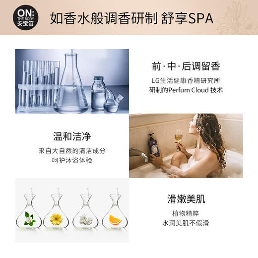 【39元会员福利】安宝笛甜蜜之恋香水沐浴露500g 商品图1