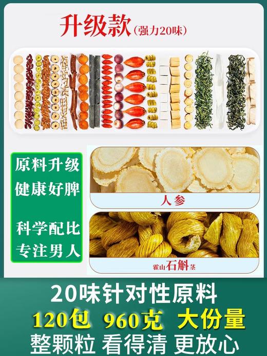 神农金康 红豆薏米茶赤小豆芡实茯苓160g/盒  20包每盒 原生态真滋补 喝护家人健康 商品图1