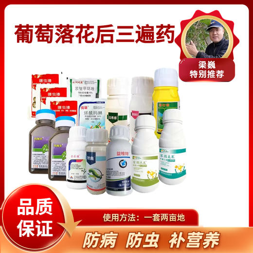 葡萄花后三遍药   每遍药10壶水   随货附赠使用说明 商品图0