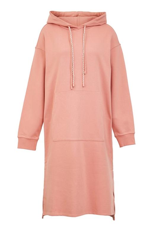 VERO MODA 珊瑚橘宽松卫衣连衣裙 9303 商品图6