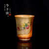 「金丰唐铃铛杯」复古中式柴烧寿桃茶杯 主人杯陶瓷泡茶杯单个杯子品茗杯功夫茶杯餐饮用具 商品缩略图0