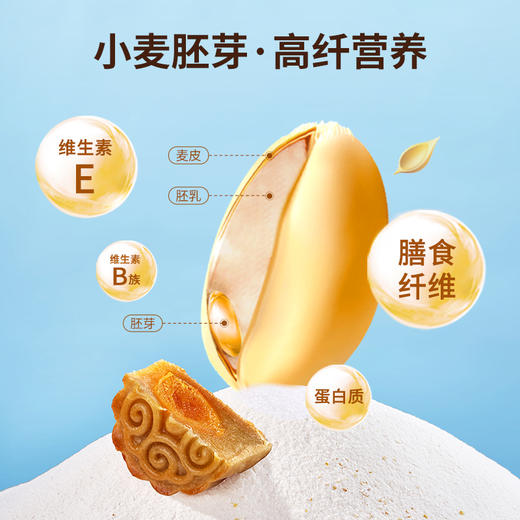 新良广式胚芽高纤月饼粉350g中低筋面粉广式月饼糕点专用烘焙原料 商品图1