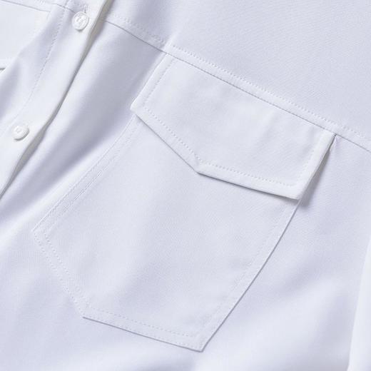 2023秋装新款白衬衫女长袖宽松雪纺衫休闲女士衬衣A2688 商品图3