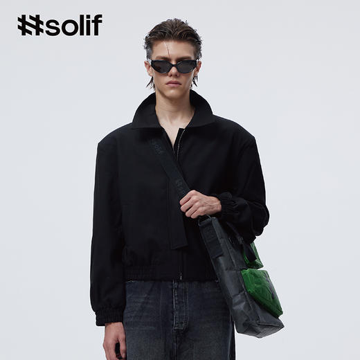 Solif大容量托特包男女原创手提通勤电脑包小众新款包包 商品图1