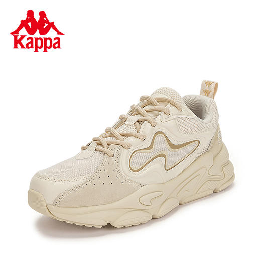 Kappa卡帕潮流跑鞋2023新款情侣男女运动复古跑鞋拼接厚底老爹鞋 商品图4