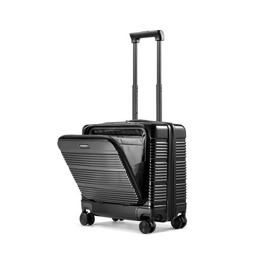 银座GINZA TRAVEL 17寸前开盖拉链商务便携登机箱6618L 商品图0