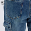 P&X设计师女装2023秋季新款 休闲牛仔裤 823310847B 蓝色 商品缩略图4