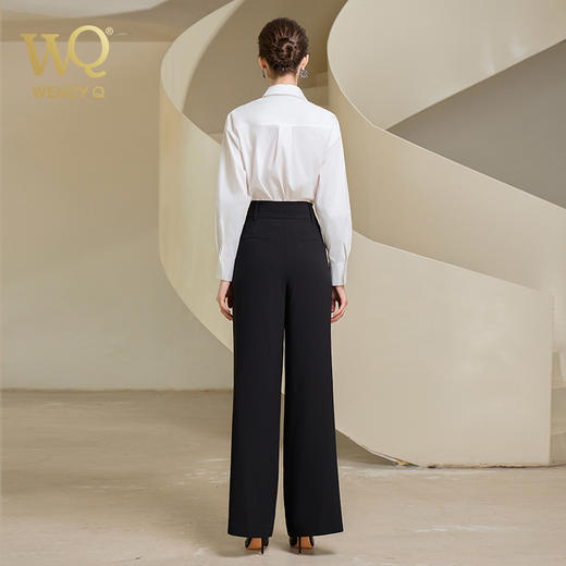 高档秋季衬衫女长袖时尚气质衬衣 商品图4