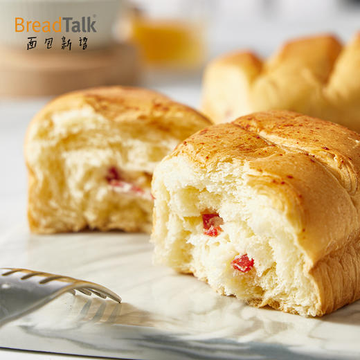 【面包新语】葱香肉脯面包80g*5包/箱（一箱/两箱可选） 商品图3