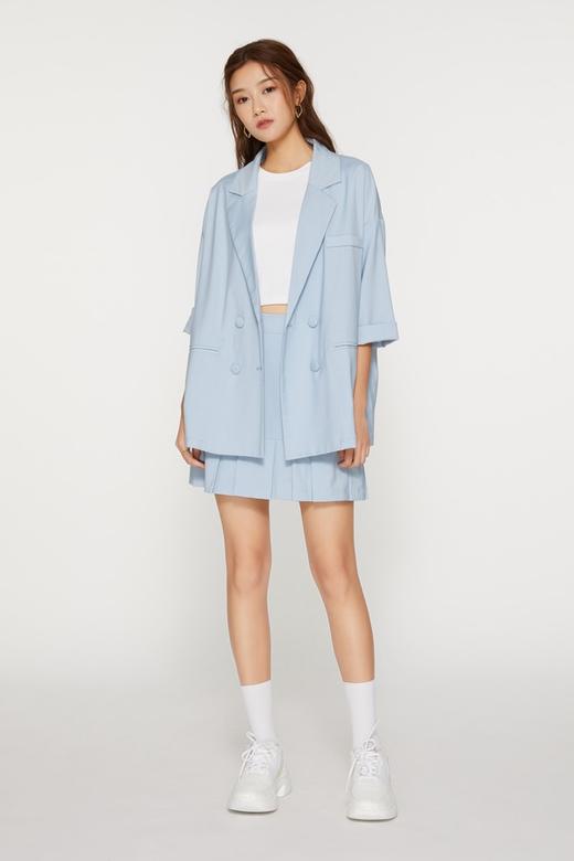 Stay2Weeks 蓝色学院风套装 9321 商品图1