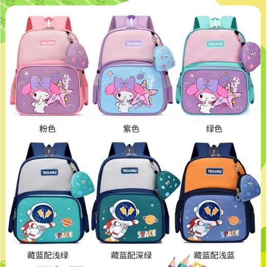 【开学季必备！高颜值儿童书包】韩版卡通高颜值儿童包包可爱女童双肩包大容量轻便透气幼儿园书包，舒适耐用，轻松装下所有书本文具。rysh 商品图3