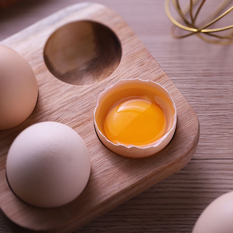 （季卡）康在此有机黑鸡蛋 无沙门氏菌 橘黄色大蛋黄 高蛋白 共90枚/分三次配送  每次配送30枚