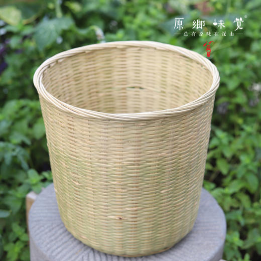 川北手工竹编蒸笼【库房产品-顺丰快递】 | 来自四川仪陇朱德故乡，老篾匠手工编制，蒸笼、甑子、筲箕、小簸箕、果盘、垃圾桶，紧实耐用、实用大方、安全不染色 商品图1