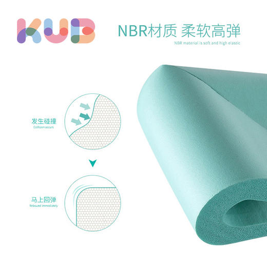 KUB可优比儿童安全防撞角加厚婴儿桌角护角宝宝桌子茶几包角防护 商品图2