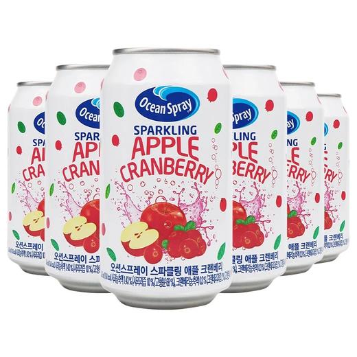 优鲜沛 蔓越莓汁气泡水 345ml*6瓶 商品图4