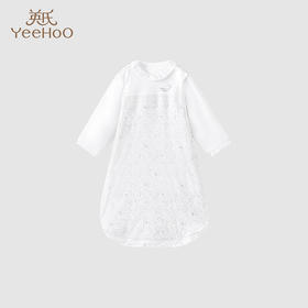 英氏婴儿睡袋宝宝纯棉空调房防踢被2023新款四季通用YESCJ0P005A