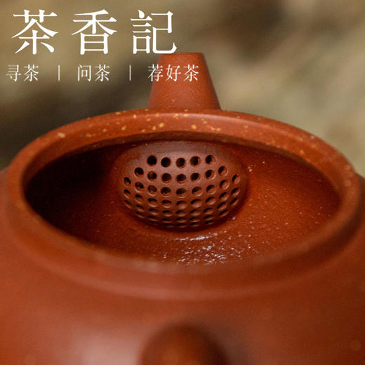 茶香记 紫砂壶 宝山降坡泥 平盖水平 实用耐看 气韵饱满 轻巧好用 商品图2