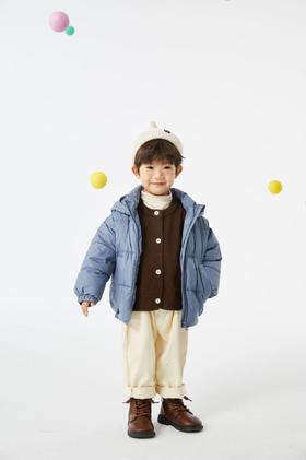 【2023新款】撞色线拉链泡泡服