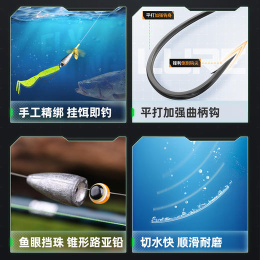 麦尚路亚饵德州钓组套装 商品图1