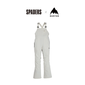 23/26BURTON雪服W AVALON BIB STOUT WHITE