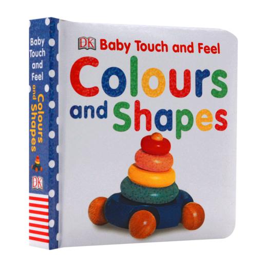 DK宝宝触摸书 颜色和形状 英文原版 Baby Touch and Feel Colours and Shapes 儿童英语启蒙认知 亲子共读纸板书 英文版进口书籍 商品图1