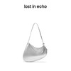 [捡漏价]lost in echo原创设计师款美拉德风蛋蛋包腋下包银色手提包单肩女 商品缩略图0