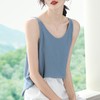 2023夏装小背心吊带休闲宽松大码吊带衫V领纯色简约1029 商品缩略图0