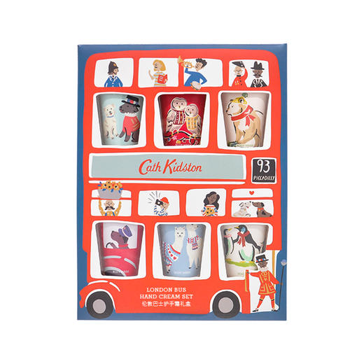 【超值6支装】Cath Kidston 伦敦巴士护手霜礼盒 香氛萦绕 50g*6支 商品图8