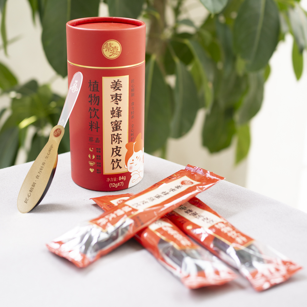 姜枣蜂蜜陈皮饮