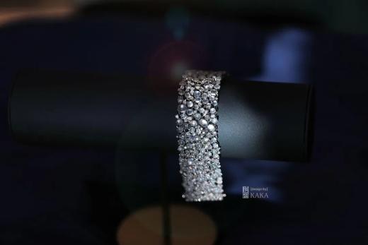 银河与丝带｜玩工艺之翡翠钻石宽手链 商品图1