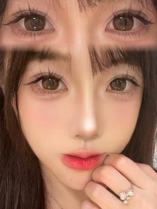 BROWN TEA 可可奶茶棕「含硅水凝胶」年抛型 550/600/650度缺，其他度数货全！ 商品图0