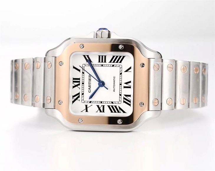 V6厂卡地亚山度士WSSA009女士35.1毫米腕表评测-圣诞好礼