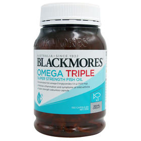 BLACKMORES澳佳宝3倍omega3浓缩dha深海鱼油