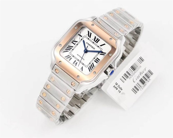 V6厂卡地亚山度士WSSA009女士35.1毫米腕表评测-圣诞好礼