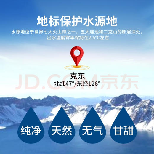 【买4箱发5箱】克东天然苏打水 415ml*12瓶 商品图2