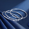 子佩集S999银【一寸柔肠】手镯【SZ007066-2】三个圈2308 商品缩略图7