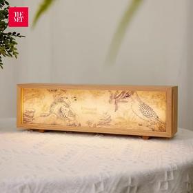 大都会艺术博物馆欧式中国风系列 新国风木质箱式氛围灯摆件礼盒