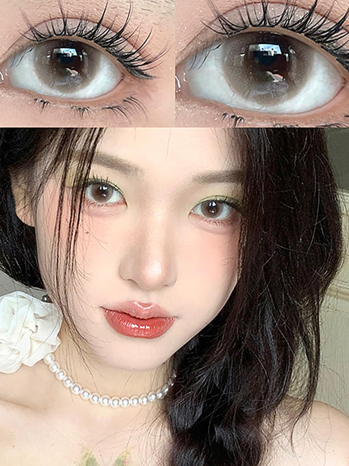 艾吉拉Loveiikira 水嘟嘟 日抛 十片 14.2mm 参考着色13.5mm 基弧8.5 含水50% 新锐国货 商品图1