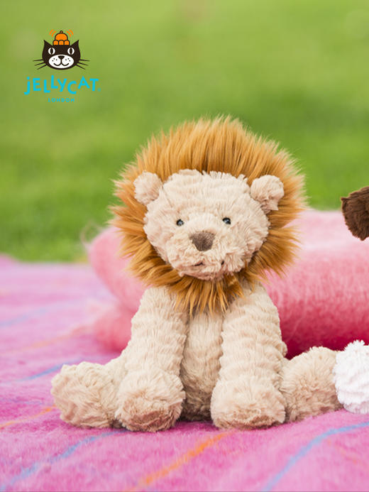 Jellycat  波浪毛狮子 商品图1