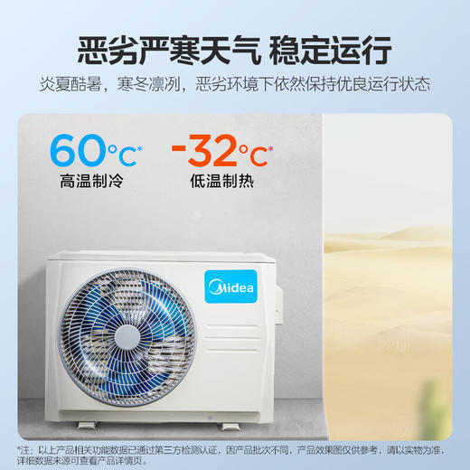 美的(Midea)KFR-51LW/N8MKA1A2匹新风空调新风量210m³/h焕新风新一级变频冷暖客厅立式柜机 商品图5