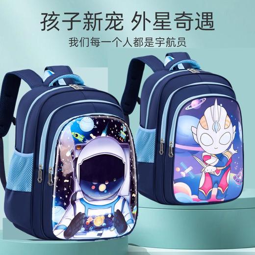 巴豆树儿童小学生女男孩大容量减负书包男女生批发一三四五六年级 商品图2