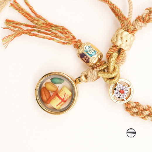 万物三千｜智慧眼黄财神金刚结 商品图4